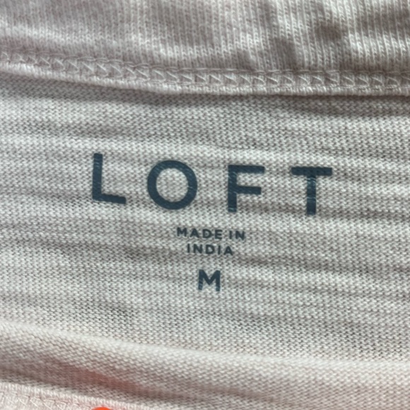 Loft medium woman’s cropped loose fit light pink - Picture 3 of 5